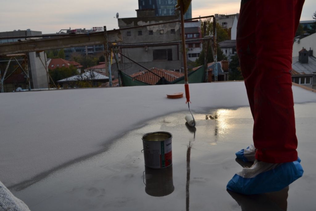 Proiect Dorobanți – hidroizolație balcon, fotografia 3