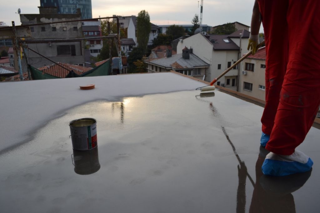 Proiect Dorobanți – hidroizolație balcon, fotografia 2