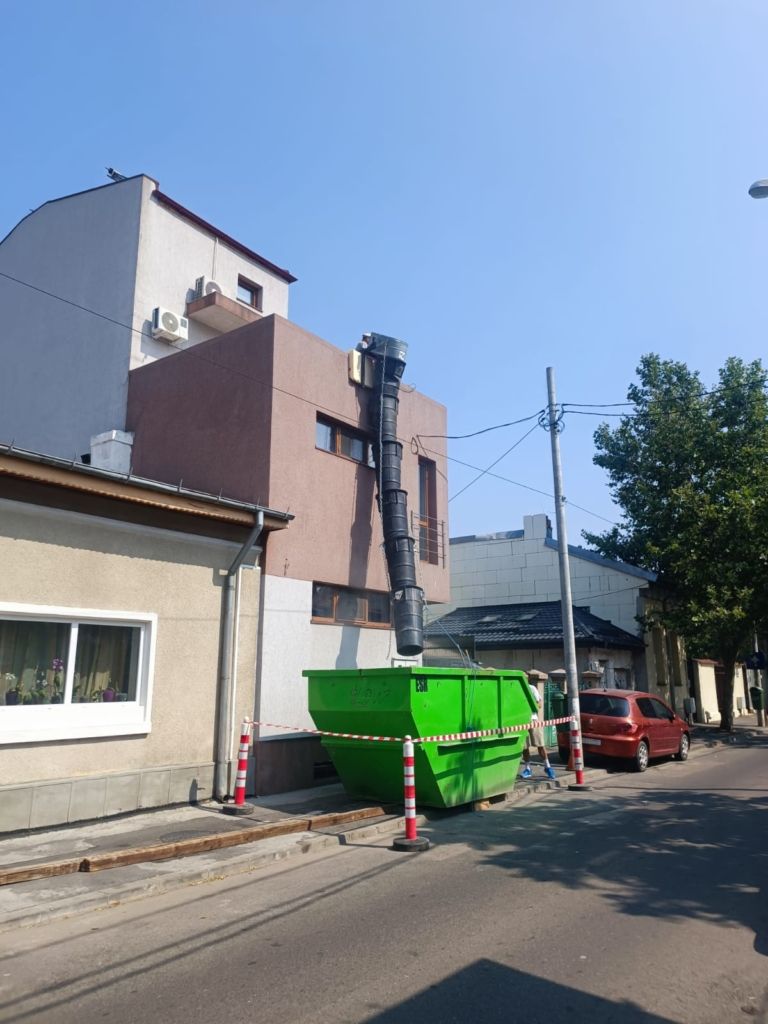 Proiect Grivita – hidroizolație terasă circulabilă cu covor de piatră naturală, fotografia 9