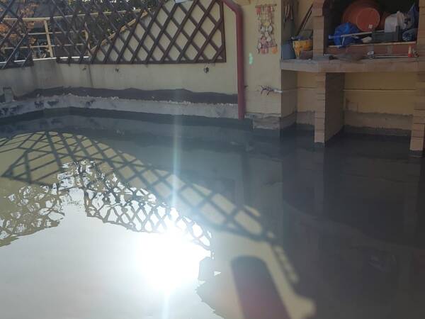 Proiect de terasă circulabilă cu sistem complet de protecție