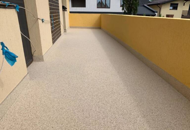 balcon cu hidroizolatie