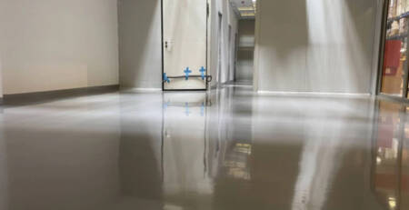 pardoseala epoxidica aplicata de echipa HBS