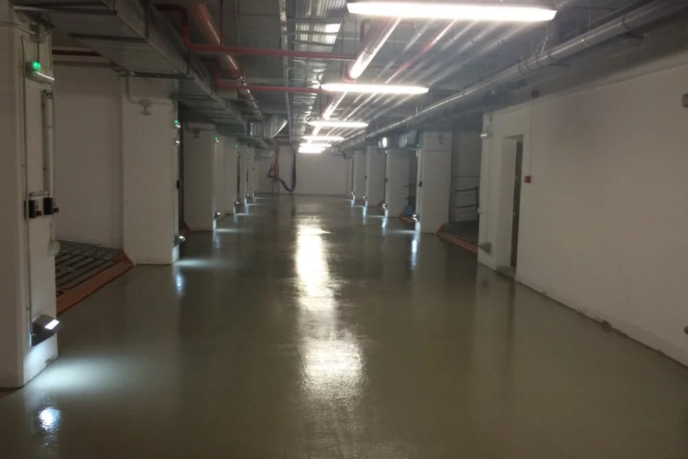 proiect parcare Spital Grigore Alexandrescu cu pardoseala epoxidica