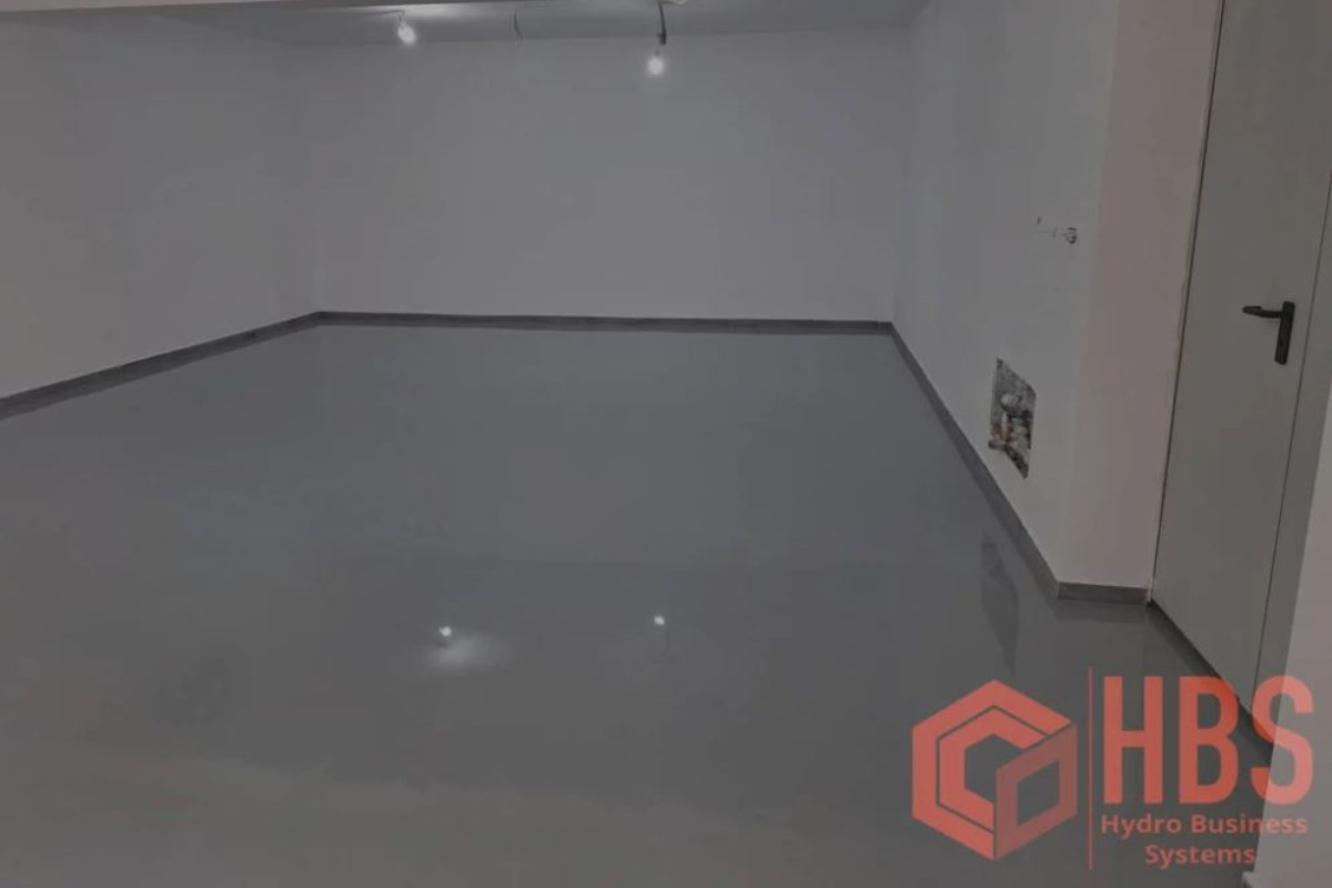 pardoseala din rasina poliuretanica pentru zona de garaj